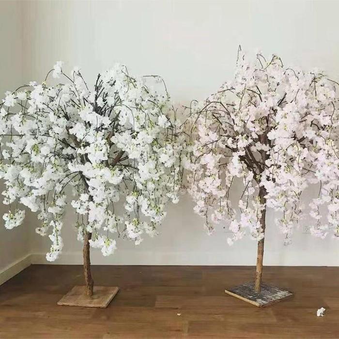 Indoor Centerpiece Silk Cherry Blossom Tree