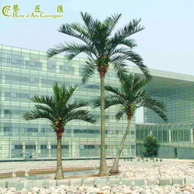 طويل القامة وهمية في الهواء الطلق جوز الهند شجرة النخيل