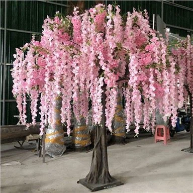 أشجار الوستارية المزهرة الاصطناعية الكبيرة